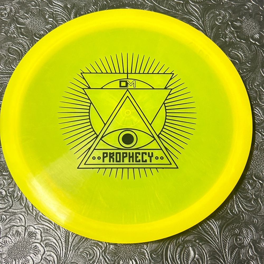 Gateway Yellow Prophecy Disc Golf Disc w Disc Member Stamp (2018) I Think